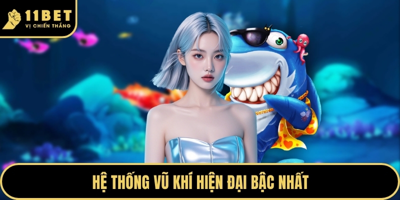Bắn Cá Đỉnh Cao - Chinh Phục Đại Dương Đầy Huyền Bí 2026 3 Hệ thống vũ khí hiện đại bậc nhất